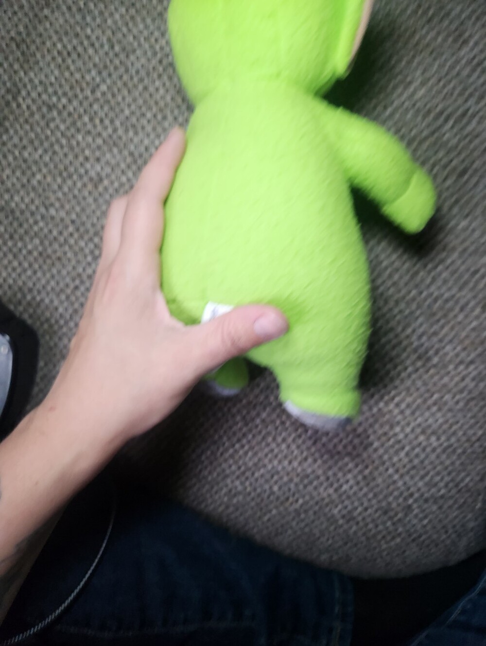 1990s Teletubbies Dipsy Green Plush Toy - Picture 4 of 9